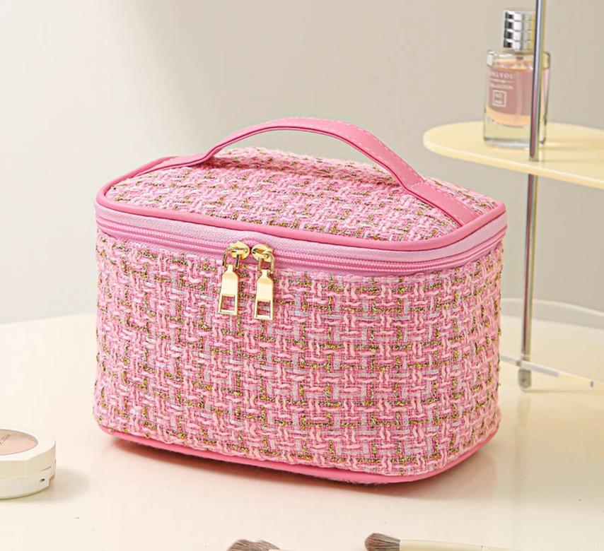 Косметичка квадратная 21x15x13,5 см Розовый (11293) - фото 2 Косметичка квадратная 21x15x13,5 см Розовый (11293) - фото 2