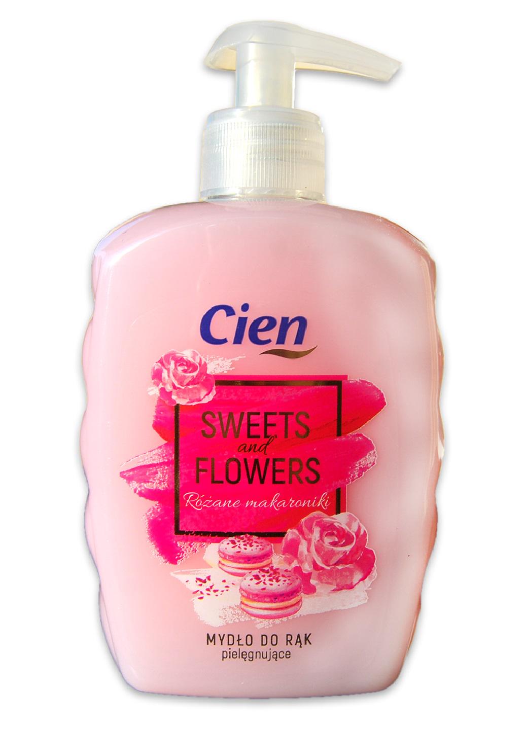 Мыло для рук Cien Sweets&Flowers Макарун Роза 500 мл (Е-00819) Мыло для рук Cien Sweets&Flowers Макарун Роза 500 мл (Е-00819)