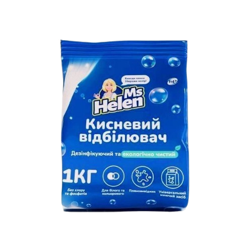Відбілювач кисневий MsHelen порошок 1000 г (УТ000085136)