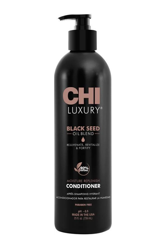 Кондиціонер зволожувальний з олією чорного кмину CHI Luxury Black Seed Oil 739 мл (2554818421)