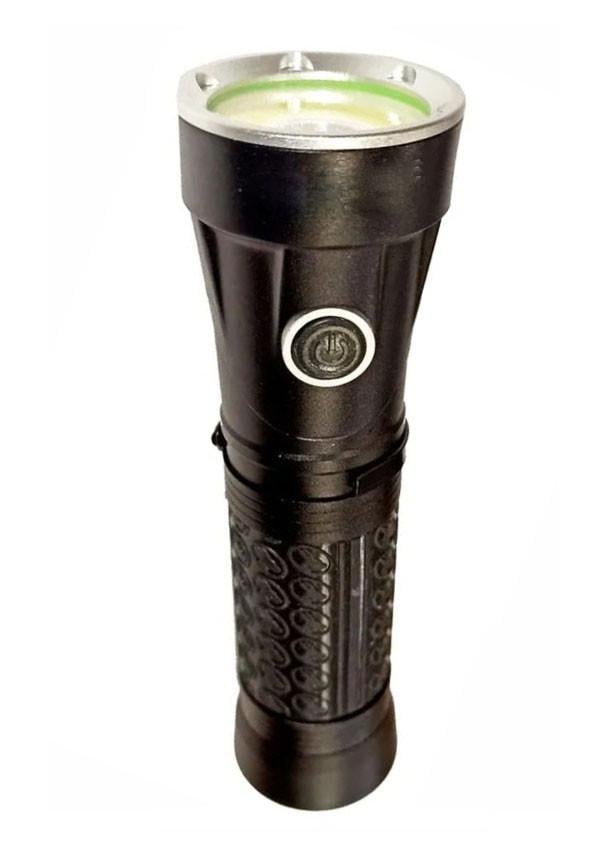 Фонарь карманный аккумуляторный RB-284 с красным светом на магните T6+16COB (1982724152)