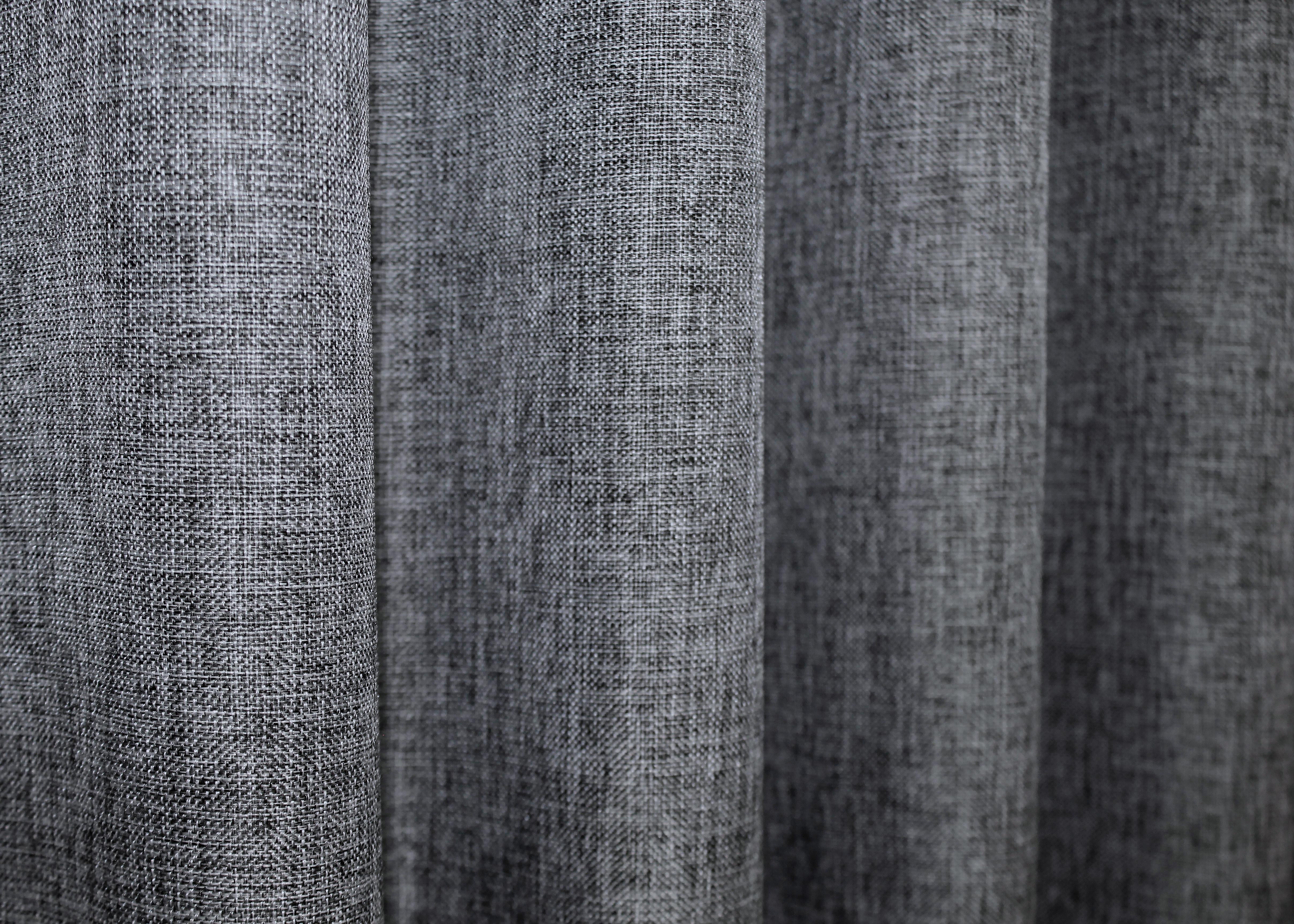 Комплект коротких штор VR-Textil Лен Мешковина № 108ш 130х170см 2 шт. Серый (35-0117) - фото 6