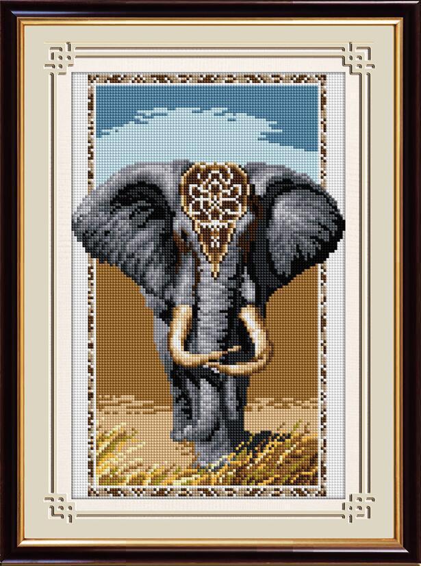 Алмазная мозаика Dream Art Слон 33x48 см (DA.30318) Алмазная мозаика Dream Art Слон 33x48 см (DA.30318)