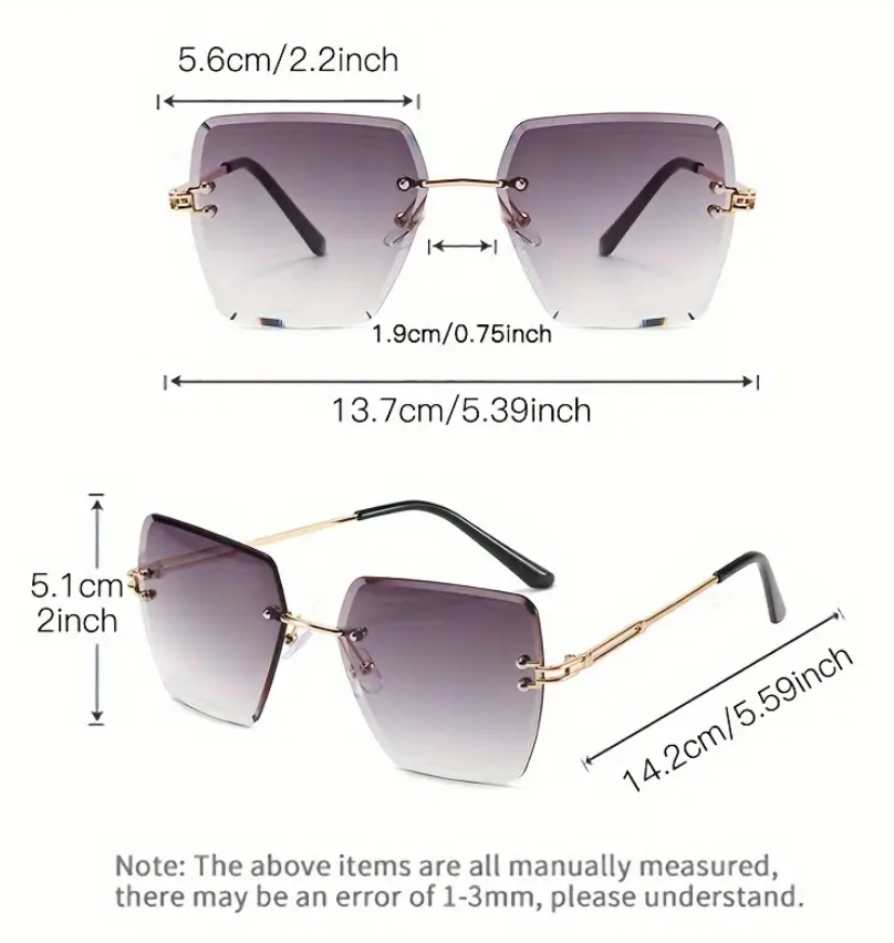 Очки солнцезащитные женские Серый с градиентом (СЗ055) - фото 4 Очки солнцезащитные женские Серый с градиентом (СЗ055) - фото 4