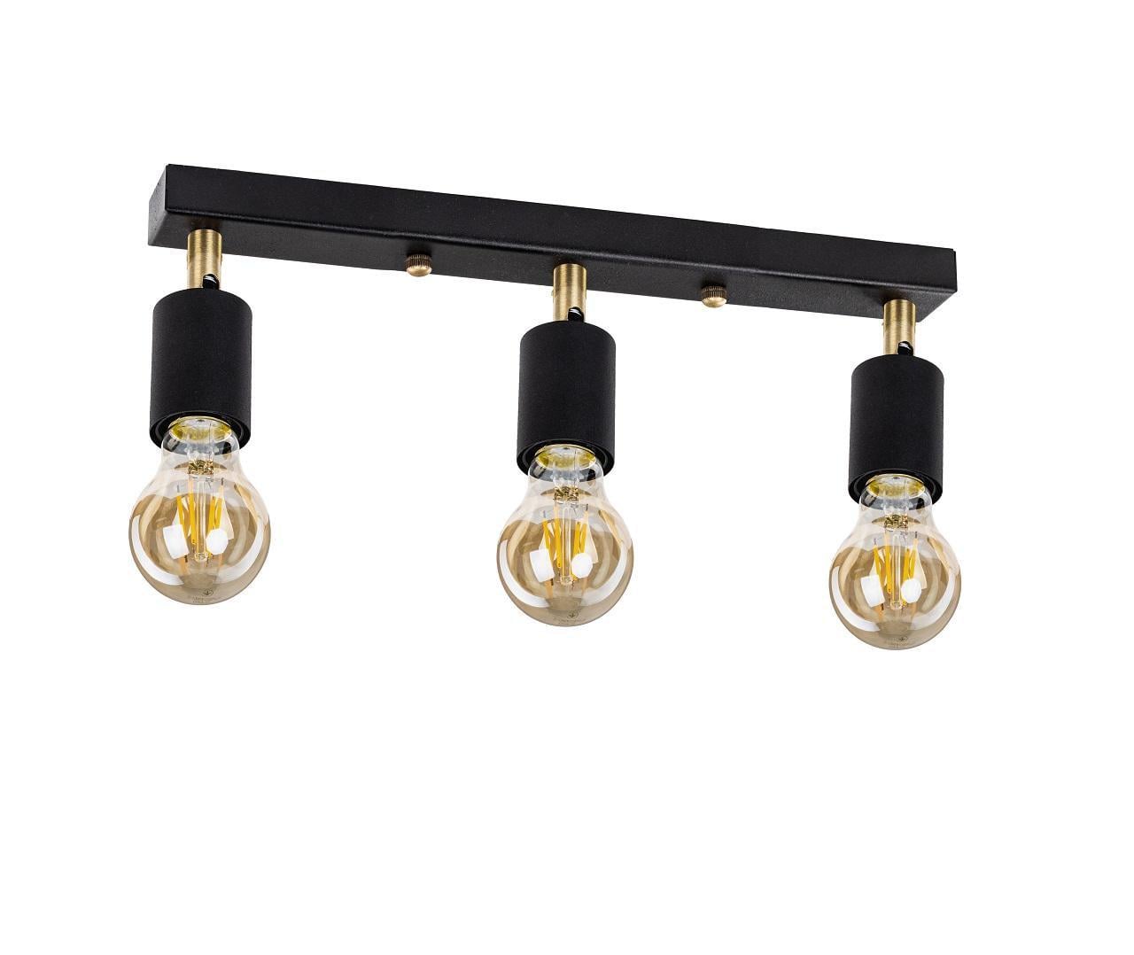 Світильник стельовий Chime L60-3 3хЕ27 Black (1121311)