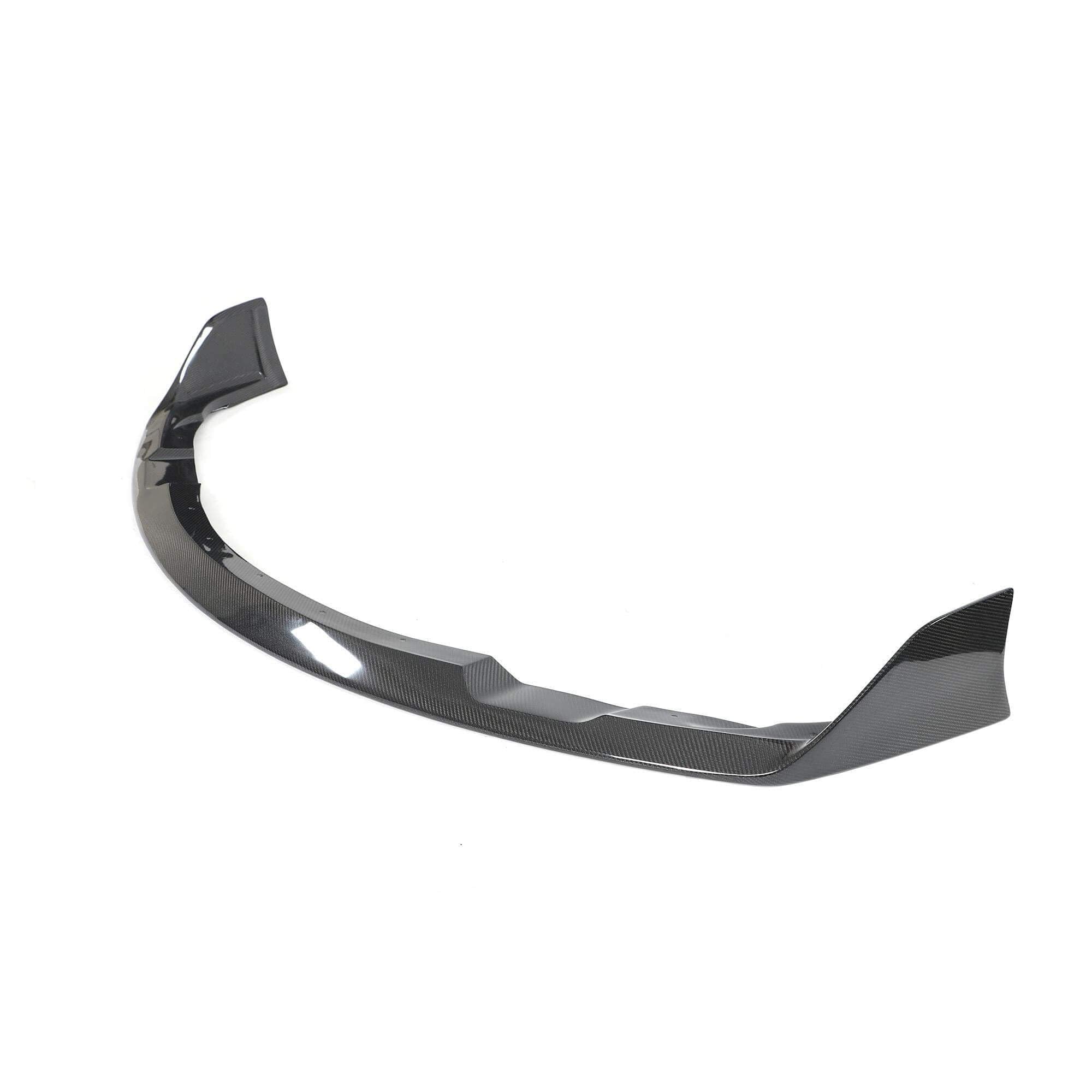 Накладка на передний бампер DDCarbon Lip 2022-2024/Toyota Supra 2019- гг. карбон (153680)