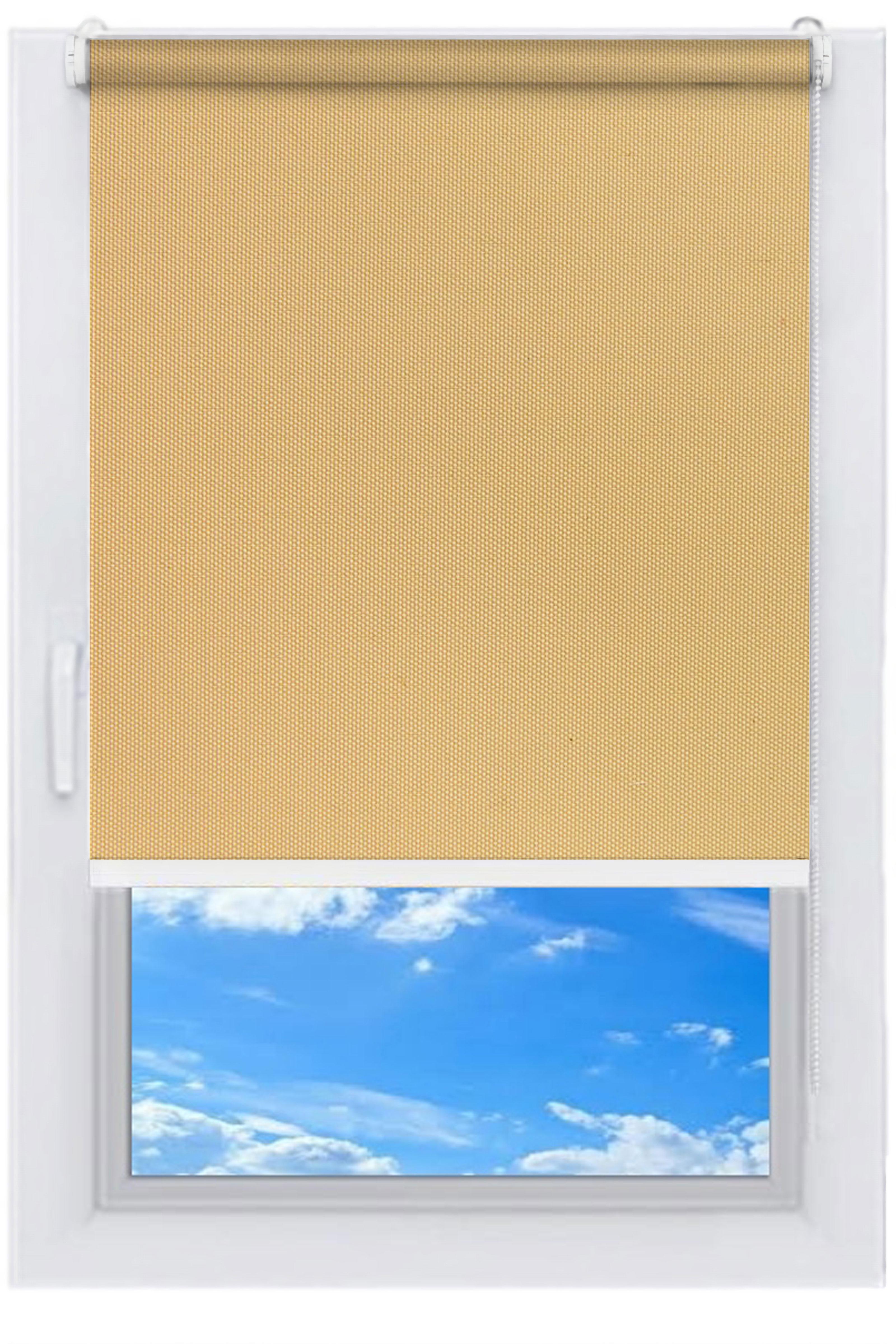 Рулонная штора NewTex Амели 145х165 см Бежевый (805)