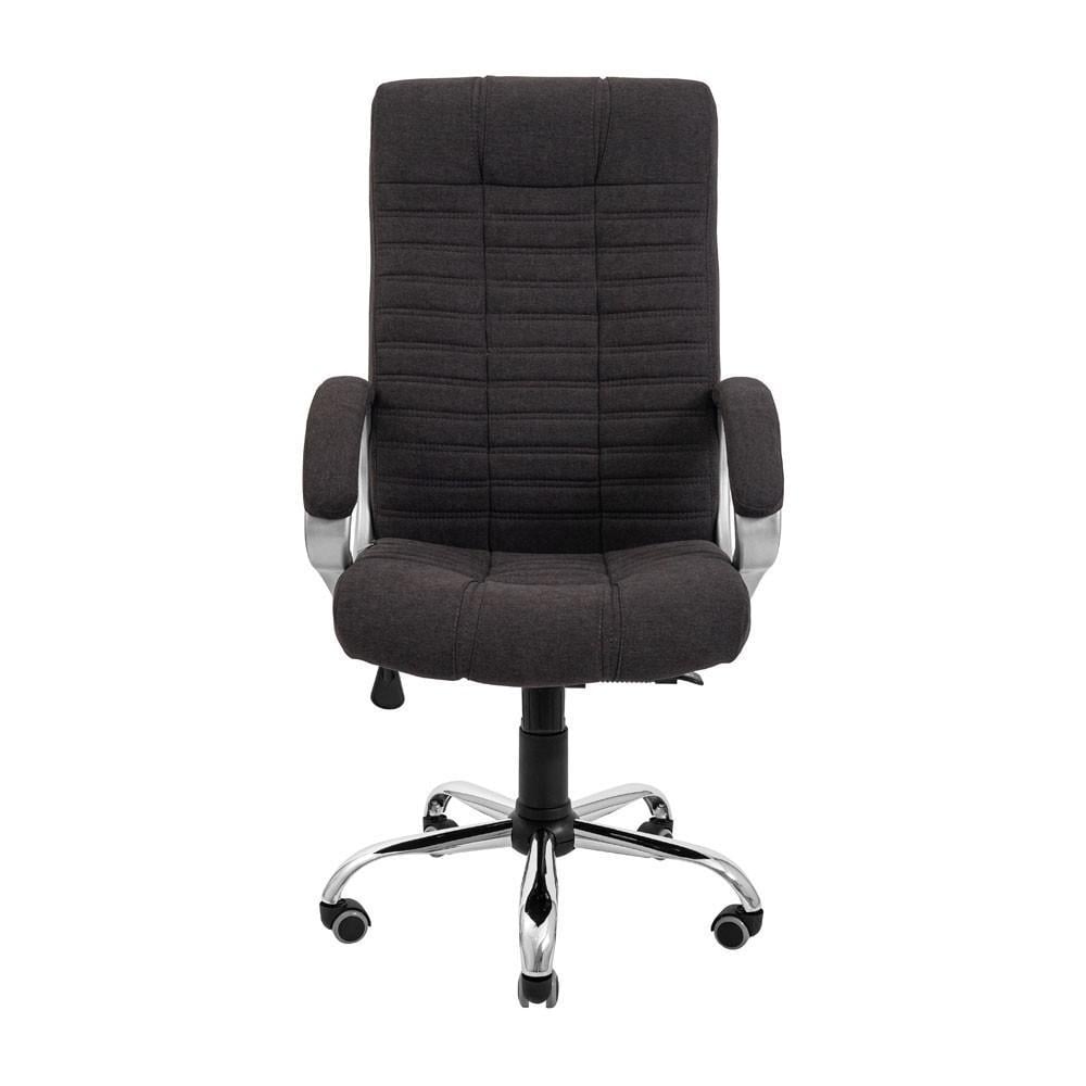 Крісло офісне комп'ютерне Atlant Хром M3 Multiblock Шоколадний - фото 1