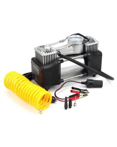 Автомобильный однопоршневый компрессор с набором инструментов - фото 2