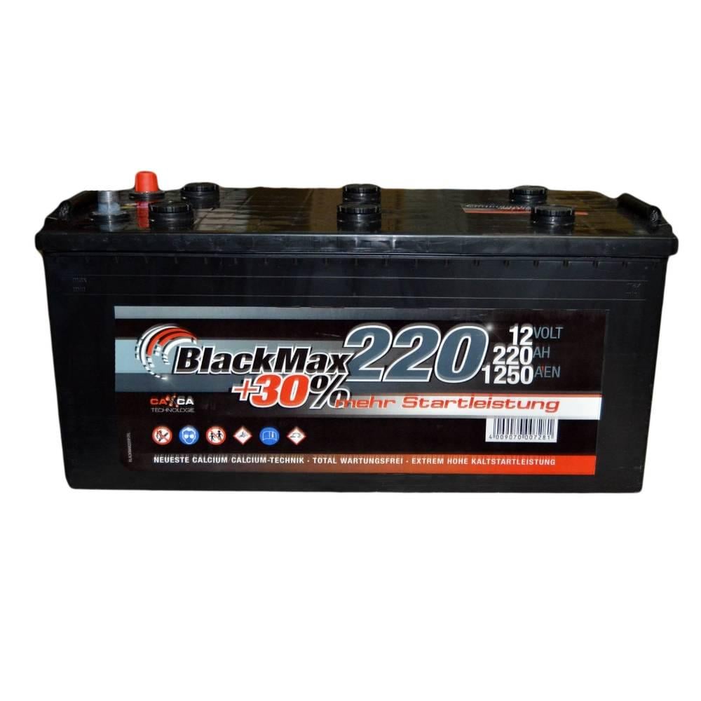 Аккумулятор автомобильный BlackMax 6СТ-220 Ah Аз 1250A EN BТ5078 (23069)