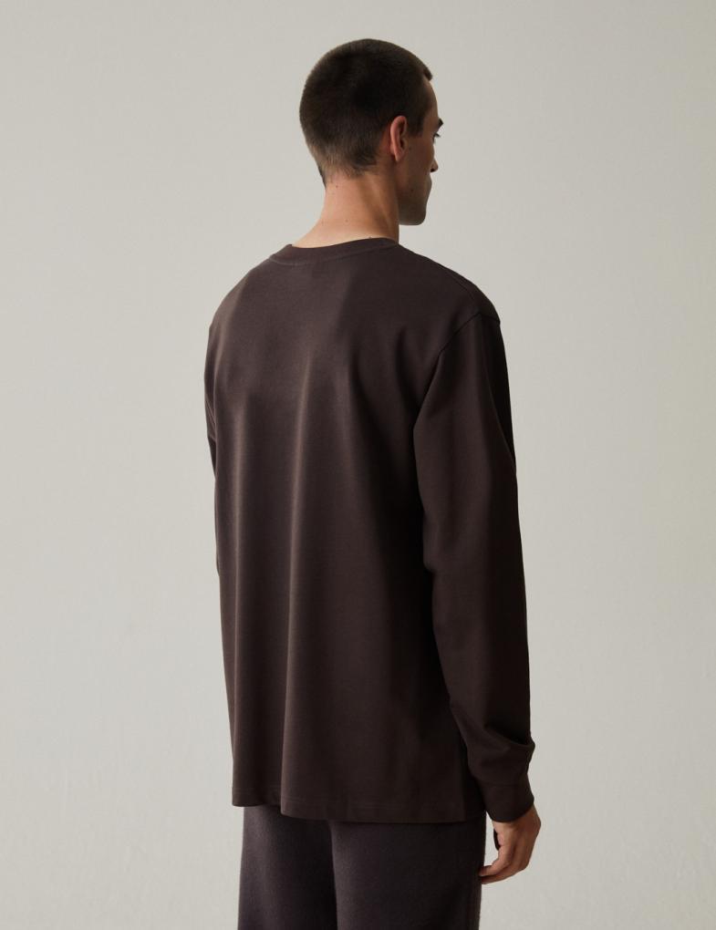 Лонгслів чоловічий Diverse ATH LG 3 235 2XL Темно-коричневий (5902598911940) - фото 5 Лонгслів чоловічий Diverse ATH LG 3 235 2XL Темно-коричневий (5902598911940) - фото 5