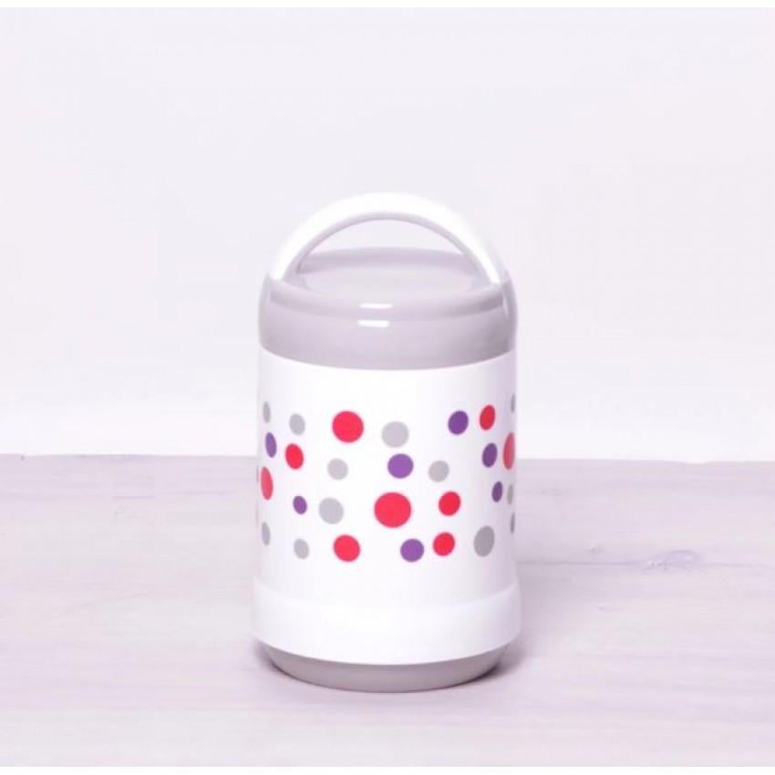 Термос харчовий Kamille KM-2100 пластиковий зі скляною колбою 1400 мл (1385740775)