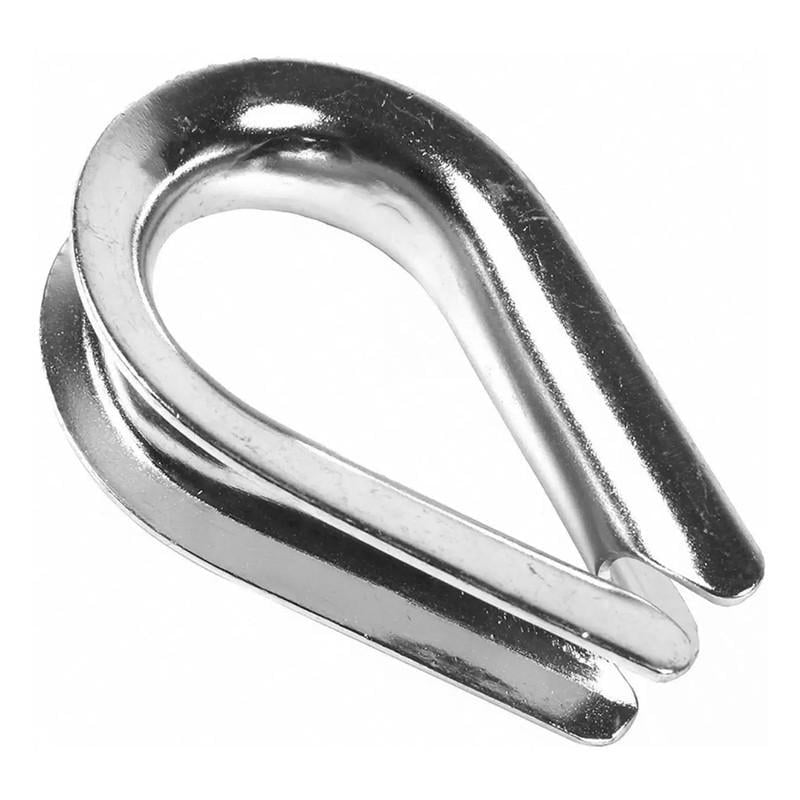 Коуш для троса Metalvis DIN 6899 ø 3 мм нержавіюча сталь 10 шт. (N3KO0000N3KO030001)