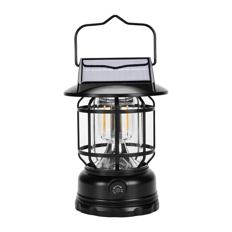 Фонарь кемпинговый X-balog BL-JH7800 Type-C с регулировкой света/подвесной/аккумуляторный с солнечной батареей (25713781)