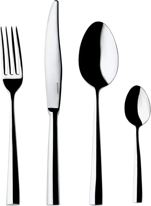 Набор столовых приборов Guzzini Icons 24 предмета на 6 персон Стальной (173-135-17690063)