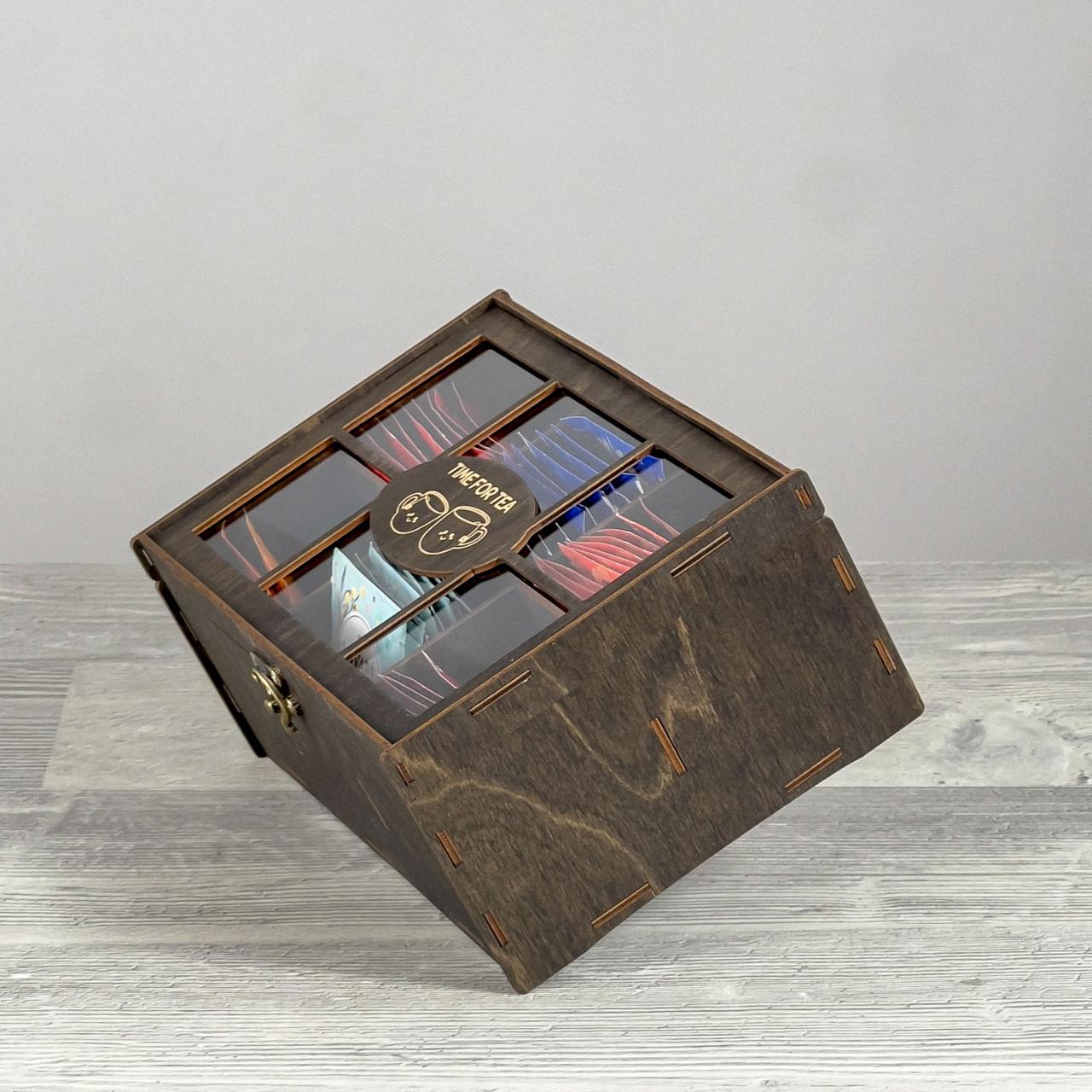 Органайзер для пакетиків чаю 222x150x96 мм (3851) - фото 6 Органайзер для пакетиків чаю 222x150x96 мм (3851) - фото 6