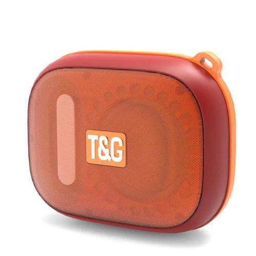 Колонка портативная Bluetooth TG394 IPX7 Red (2135321666) - фото 1