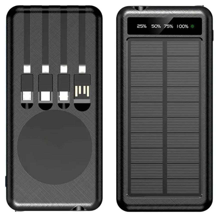 Повербанк универсальный Li-ion USB Type-C Lightning с фонарем и кабелями 50000 mAh (2104618801) - фото 12 Повербанк универсальный Li-ion USB Type-C Lightning с фонарем и кабелями 50000 mAh (2104618801) - фото 12