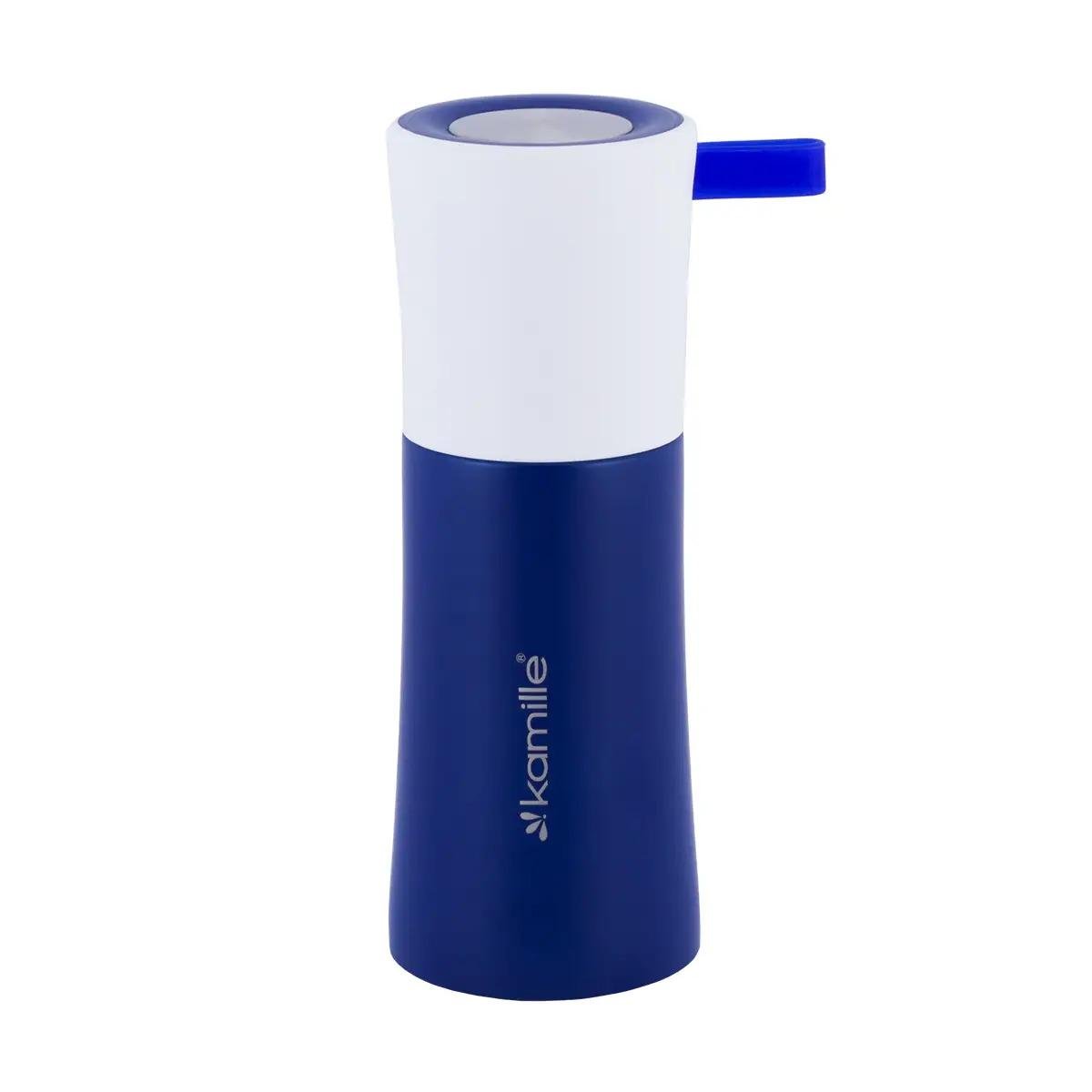 Термос Kamille из нержавеющей стали 350 мл Синий (KM-2021)