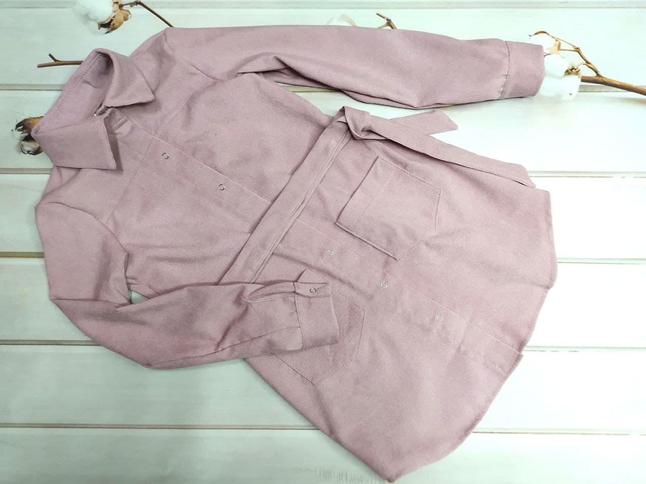 Плаття дитяче Pum Poni з велюру 158 см Пудровий (0013804/158)