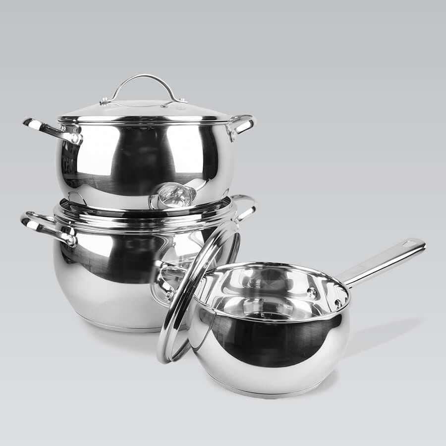 Набор кухонной посуды Maestro Jambo Apple 6 пр. (MR-3501-6L)