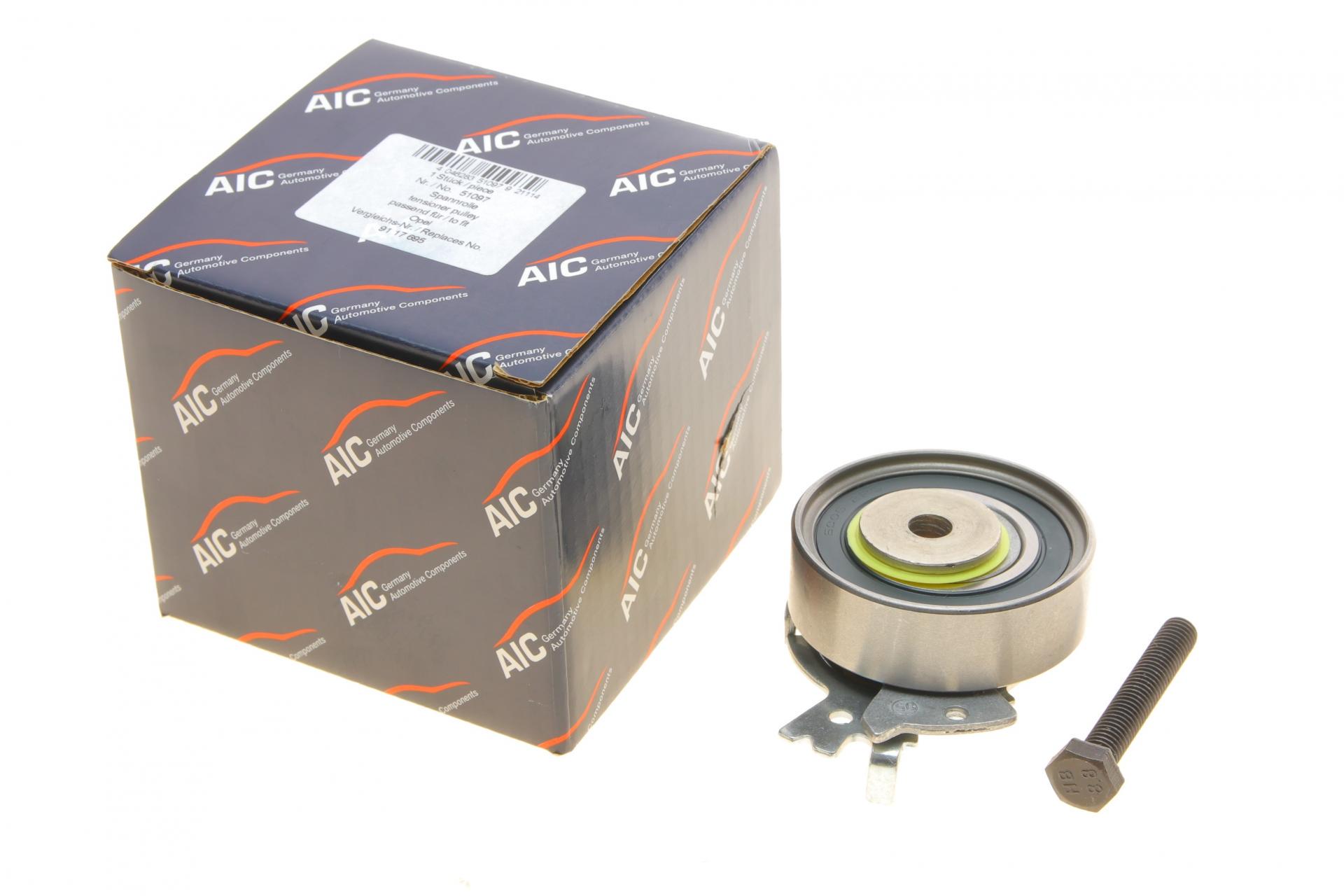 Ролик ГРМ Aic для Opel Astra F/G/Combo/Corsa A/B 1.2-1.6 натяжной (51097) Ролик ГРМ Aic для Opel Astra F/G/Combo/Corsa A/B 1.2-1.6 натяжной (51097)