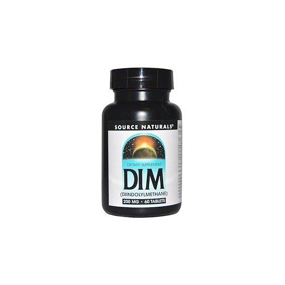 Антиоксидант Source Naturals DIM Diindolylmethane 200 мг 60 табл. (000004981)