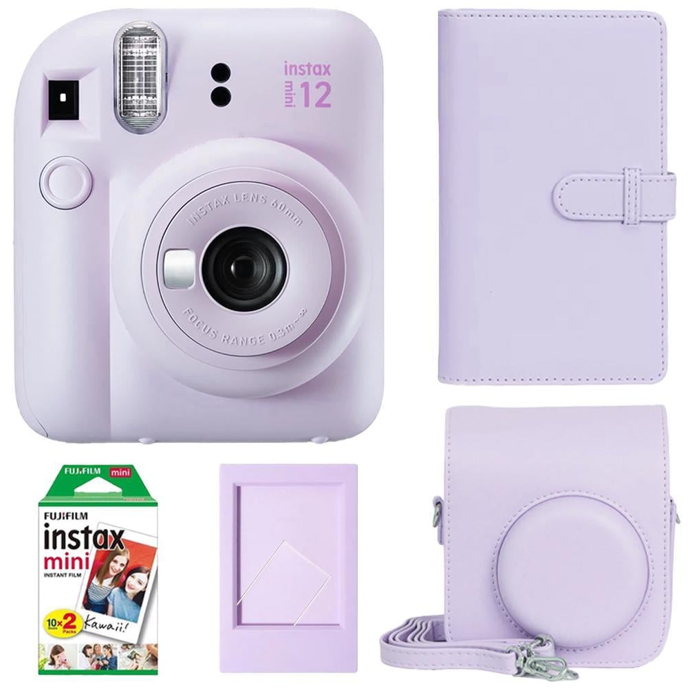 Камера моментальной печати Fujifilm Instax Mini 12 + чехол/фотопленка 20 шт./альбом на 108 фотографий/фоторамка Purple (12052664)