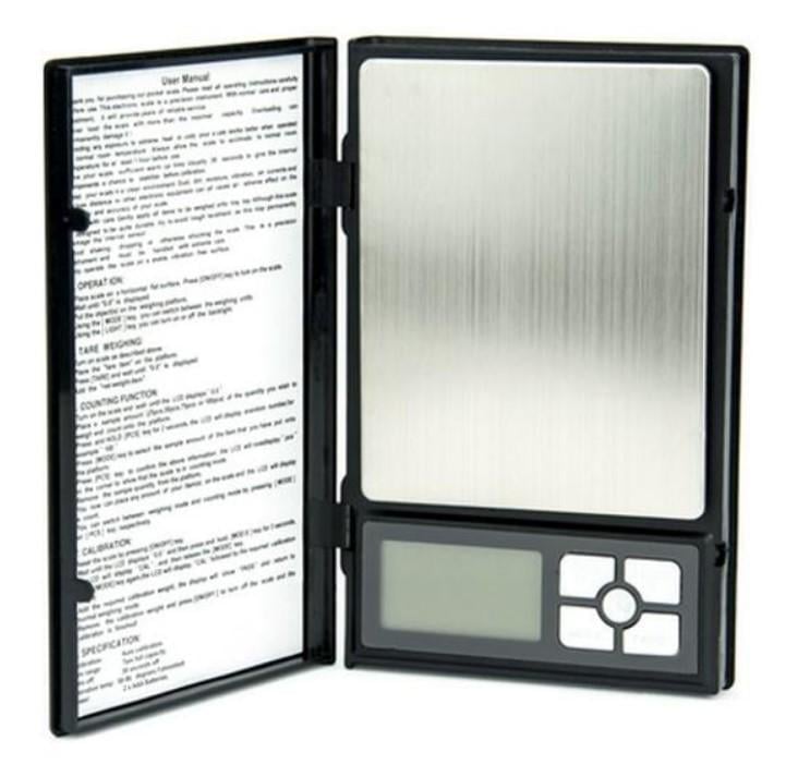 Ваги електронні у вигляді записника ювелірна серія Notebook Series від 0,01 до 500г (2104618655) - фото 15