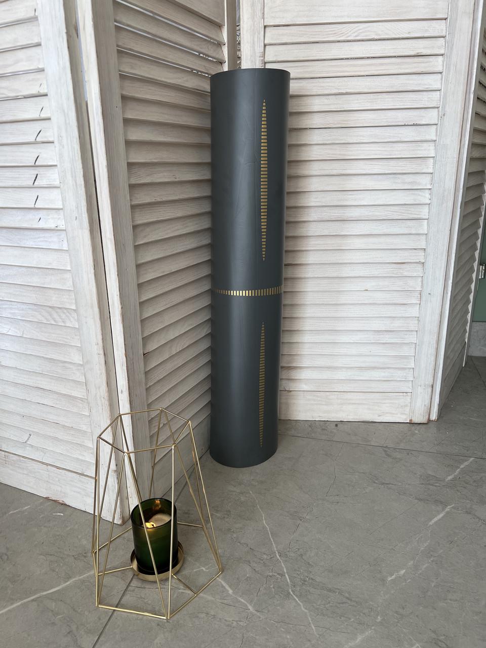 Коврик для йоги Lita Золотая разметка PU премиальный каучуковий 183х68х0,5 см Серый (13510861) - фото 3 Коврик для йоги Lita Золотая разметка PU премиальный каучуковий 183х68х0,5 см Серый (13510861) - фото 3