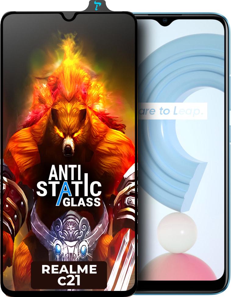 Стекло защитное ESD Antistatic Realme C21 (33295) Стекло защитное ESD Antistatic Realme C21 (33295)
