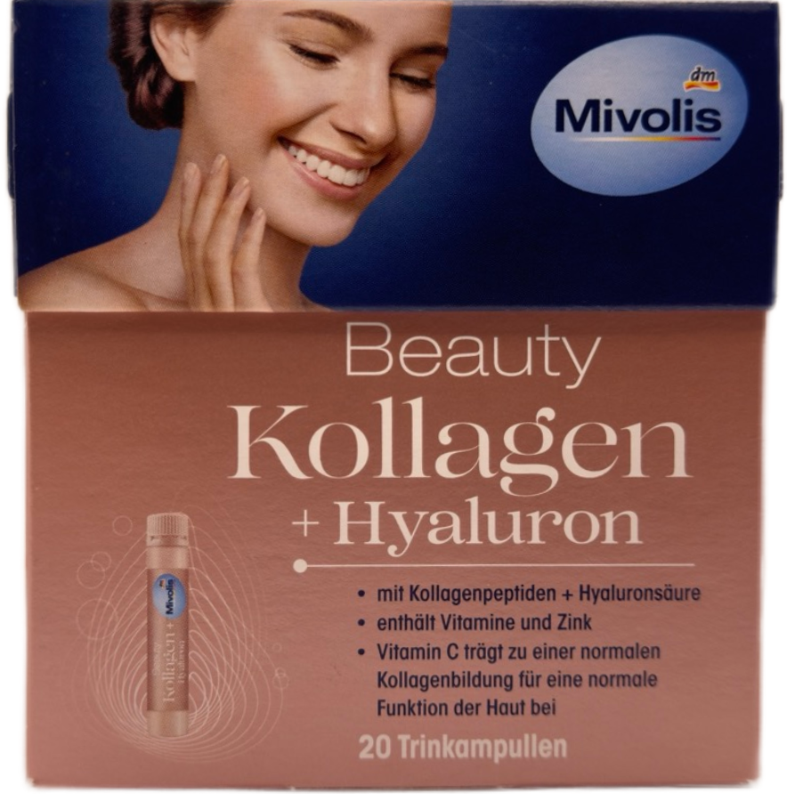 Колаген і гіалурон Mivolis Beauty Kollagen Hyaluron питний розчин 20 ампул по 25 мл - фото 4