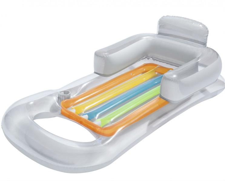 Матрас-шезлонг надувной Bestway 43028 161х84 см Серебристый (409520)