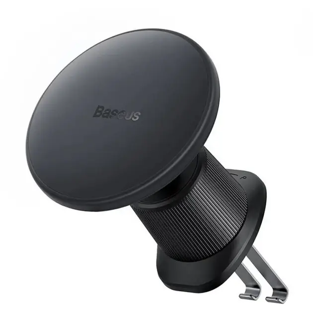 Пристрій автомобільний зарядний BASEUS CW01 MagSafe Wireless Charging Car Mount Air Vent 15W C40141001111-00 бездротовий Black