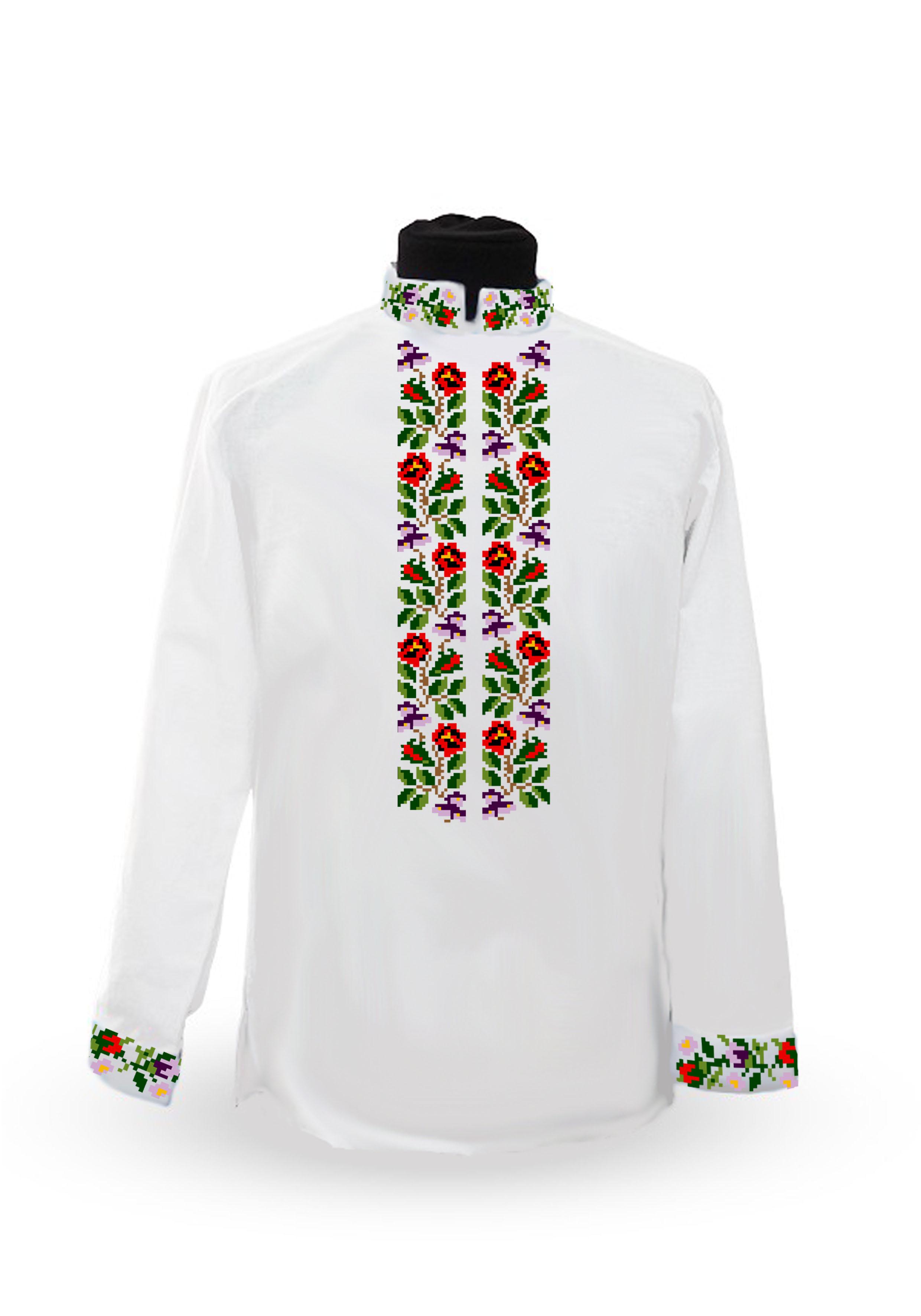 Заготовка для вишивки нитками/бісером габардин (СХГ-65) Заготовка для вишивки нитками/бісером габардин (СХГ-65)