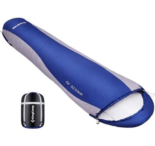 Спальник KingCamp Breeze 70 Blue L (лівий) (1026-KS2020_L_BLUE)