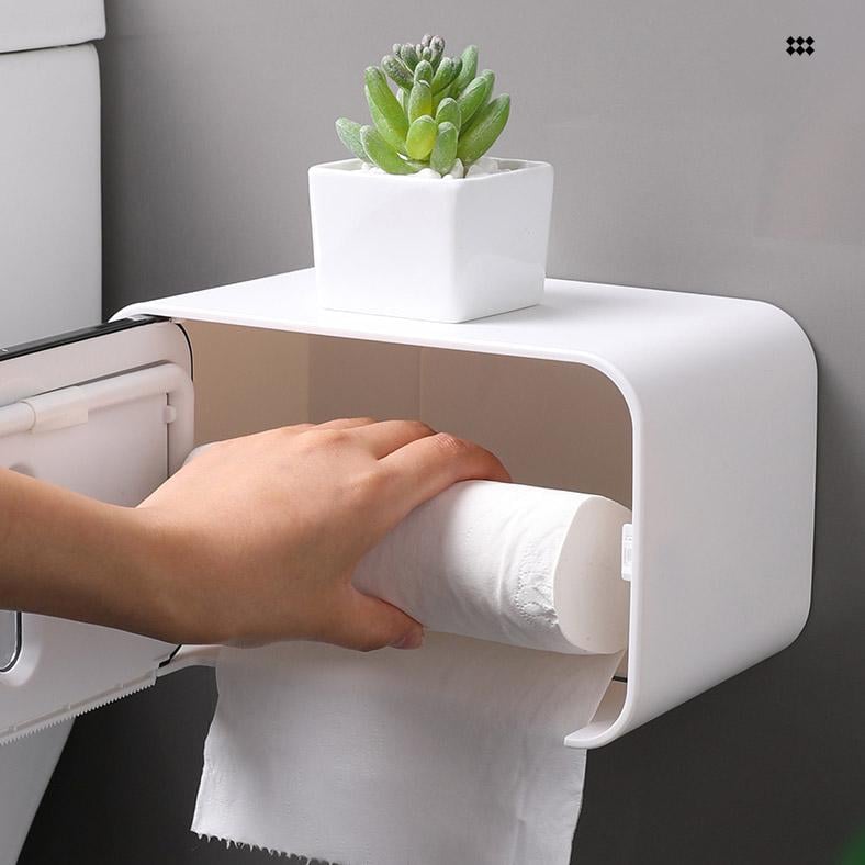 ᐉ Держатель-бокс для туалетной бумаги ECOCO E1903 Gray • Купить в Киеве ...