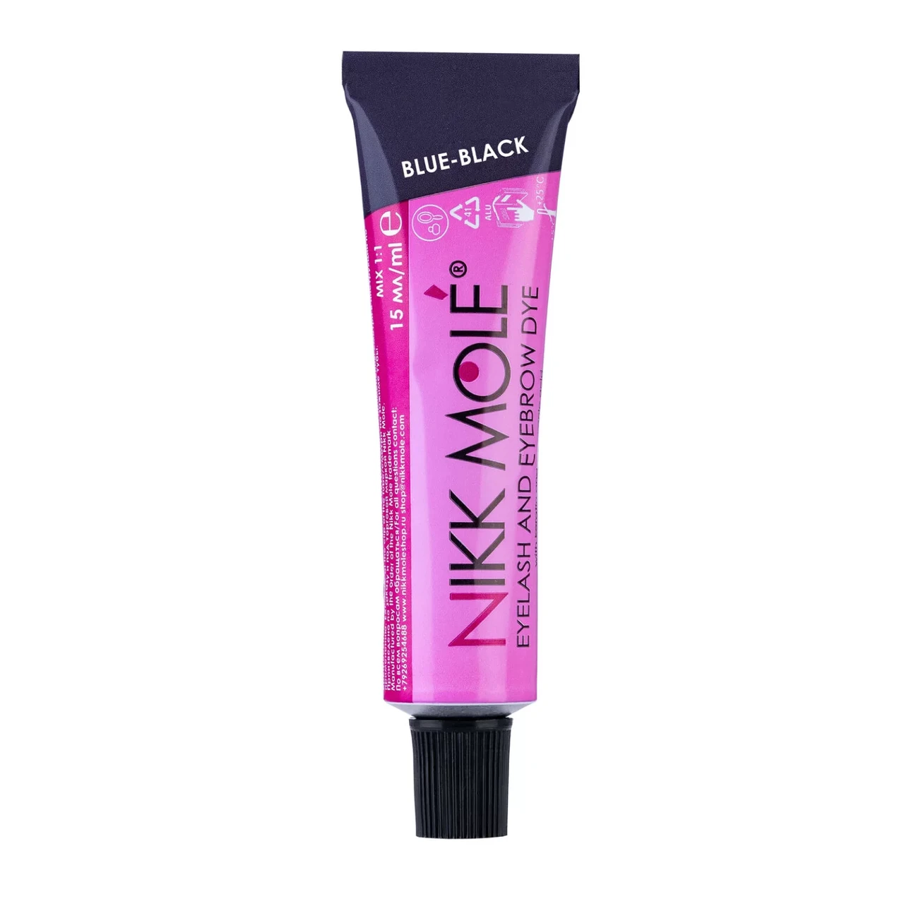 Краска для бровей и ресниц Nikk Mole 15 мл Blue/Black (011028)