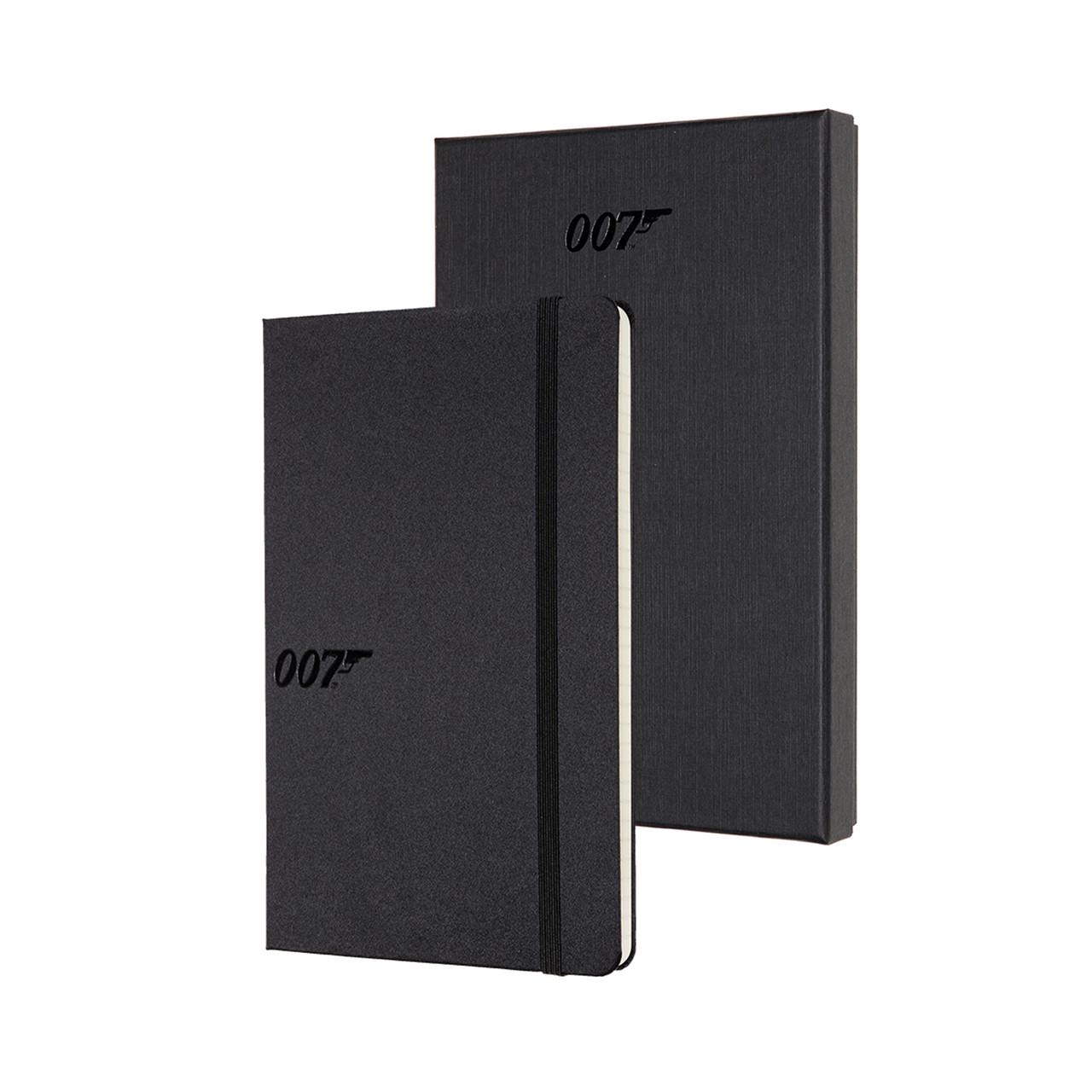 Блокнот Moleskine Limited James Bond средний 13х21 см 240 страниц в линейку черный (8058647626550)