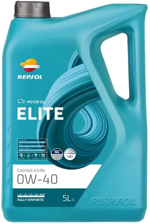 Моторное масло Repsol Elite Cosmos A3/B4 0W-40 5 л (rpp0059ffb)