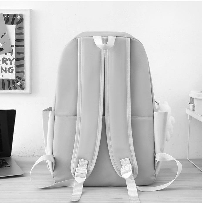 Рюкзак школьный LUCKY SUNDAY 5в1 подростковый для девочки 5-11 класс сумка-шоппер/клатч/пенал Фиолетовый (28110603) - фото 4 Рюкзак школьный LUCKY SUNDAY 5в1 подростковый для девочки 5-11 класс сумка-шоппер/клатч/пенал Фиолетовый (28110603) - фото 4