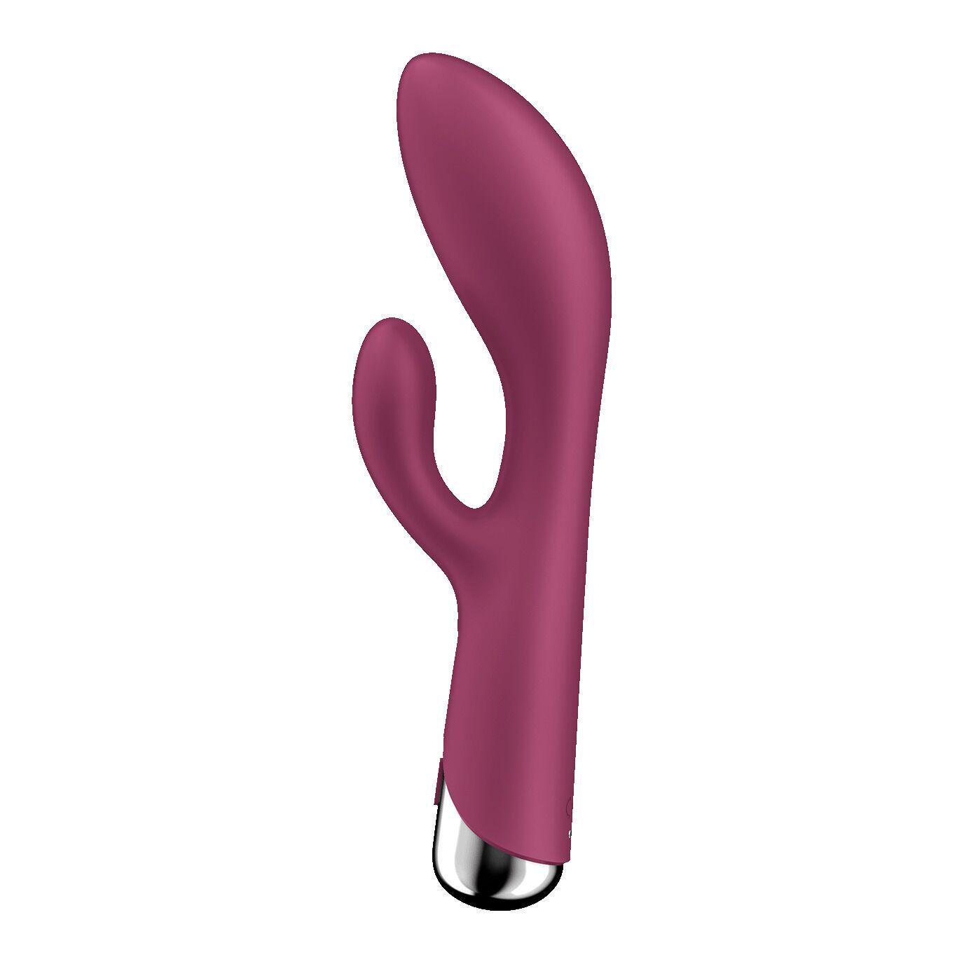 Вибратор-кролик с ротацией Satisfyer Spinning Rabbit 1 3 мотора Red (SX0561)
