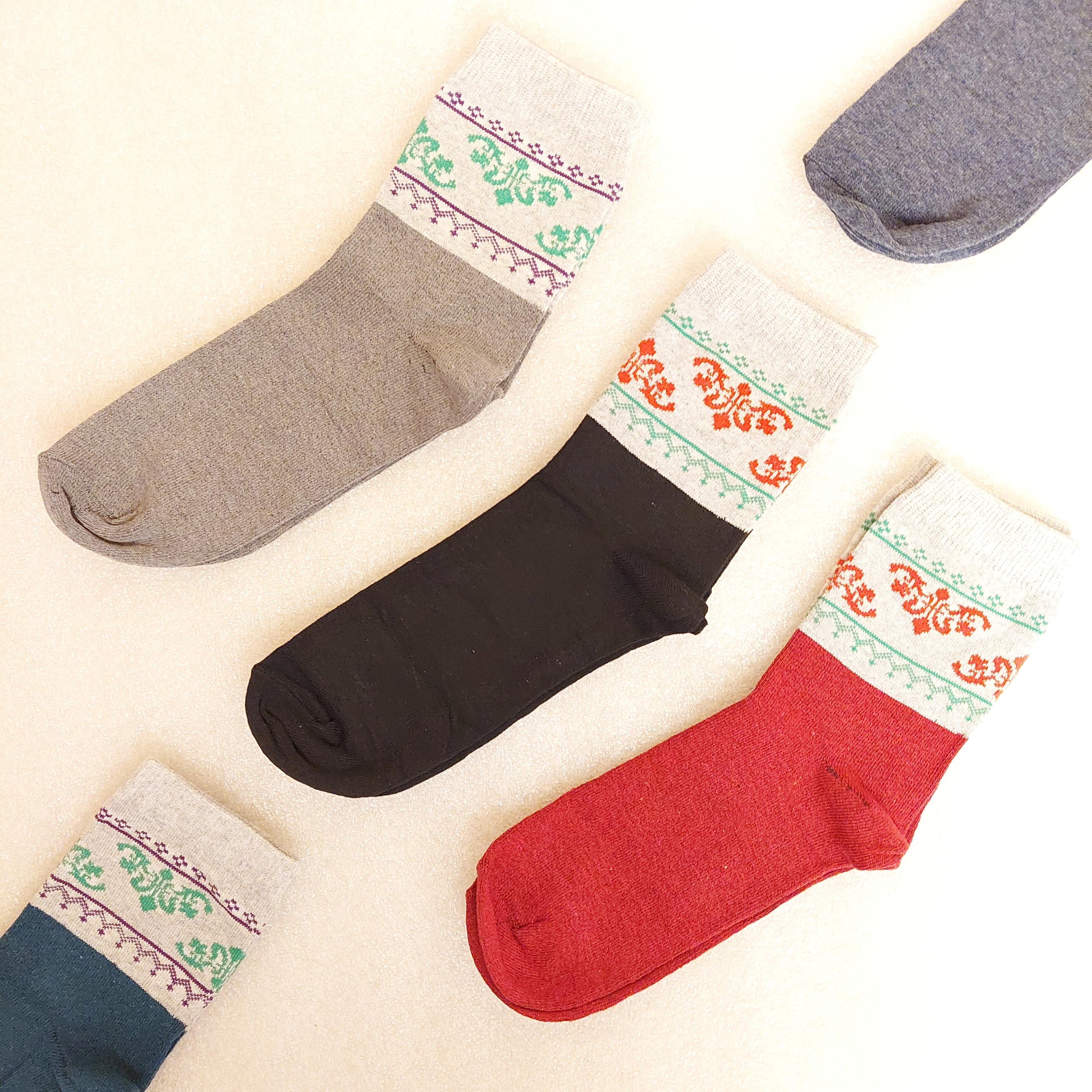 Набір шкарпетки жіночі демісезонні Житомир Vizer 12 пар р. 39 Різнокольорові (0503) - фото 2