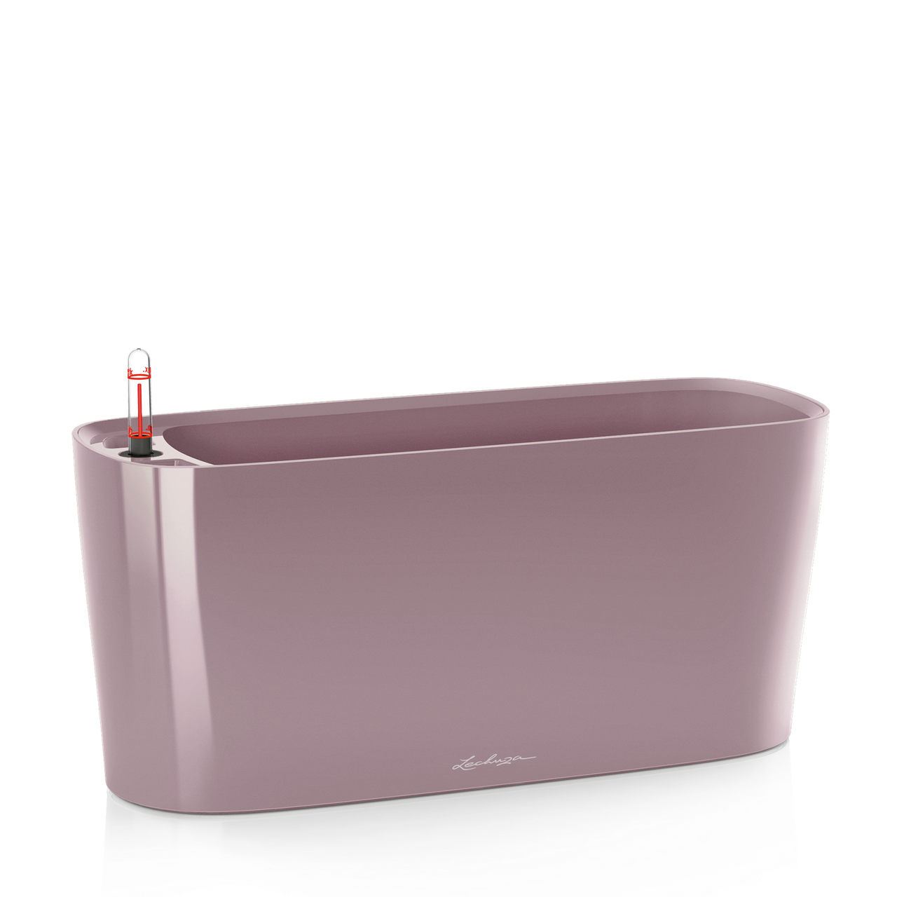 Умный горшок Lechuza Delta 20 овальный 5 л 40x15x18 см Фиалковий