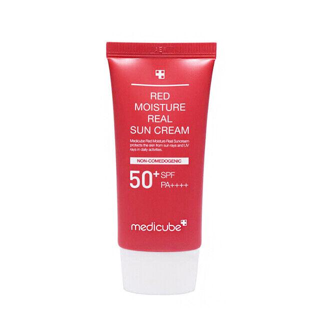 Крем солнцезащитный SPF50+ Medicube Red Moisture Real Sun Cream Крем солнцезащитный SPF50+ Medicube Red Moisture Real Sun Cream