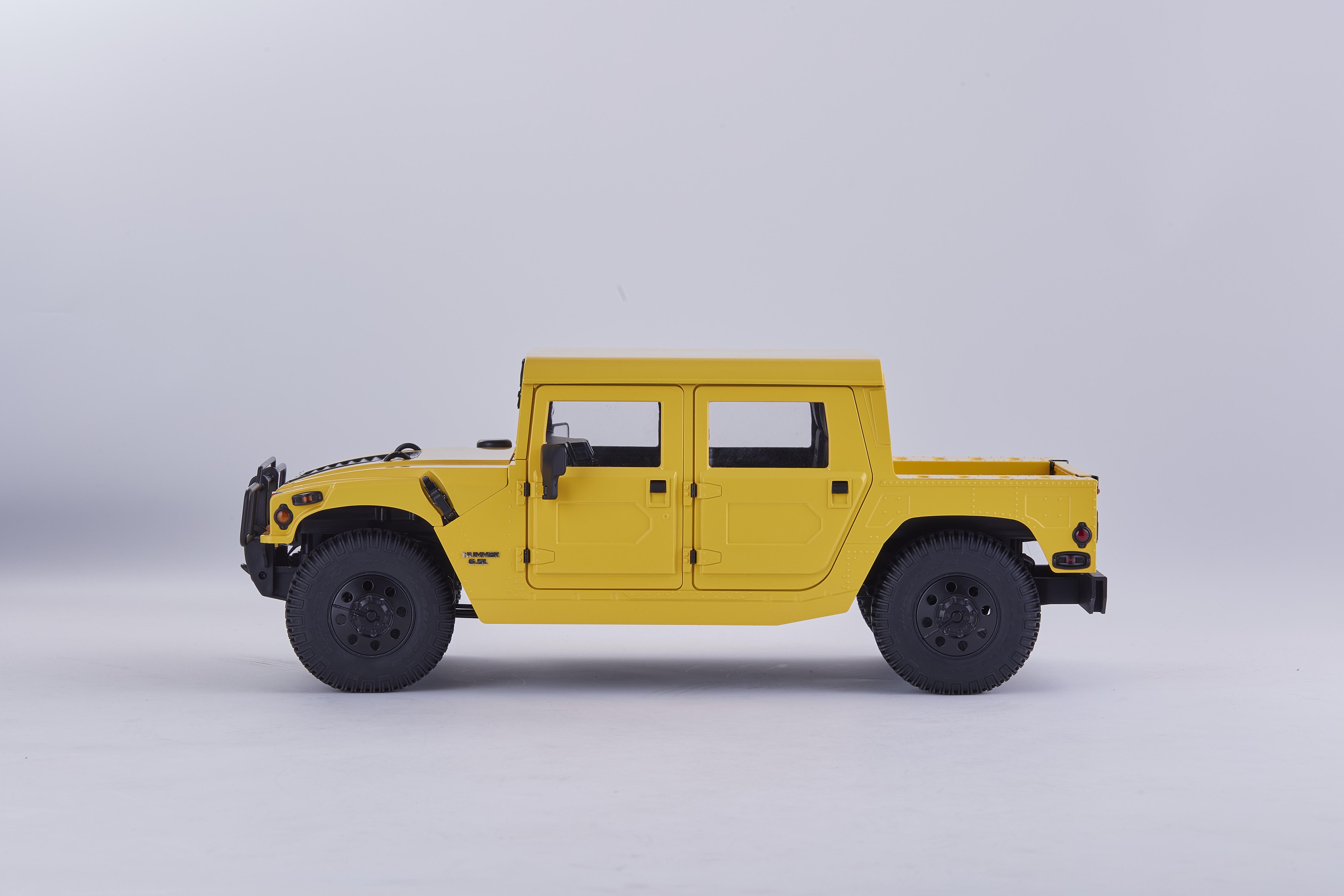 Машинка на радиоуправлении FMS 1:12 HUMMER RS Yellow - фото 18 Машинка на радиоуправлении FMS 1:12 HUMMER RS Yellow - фото 18