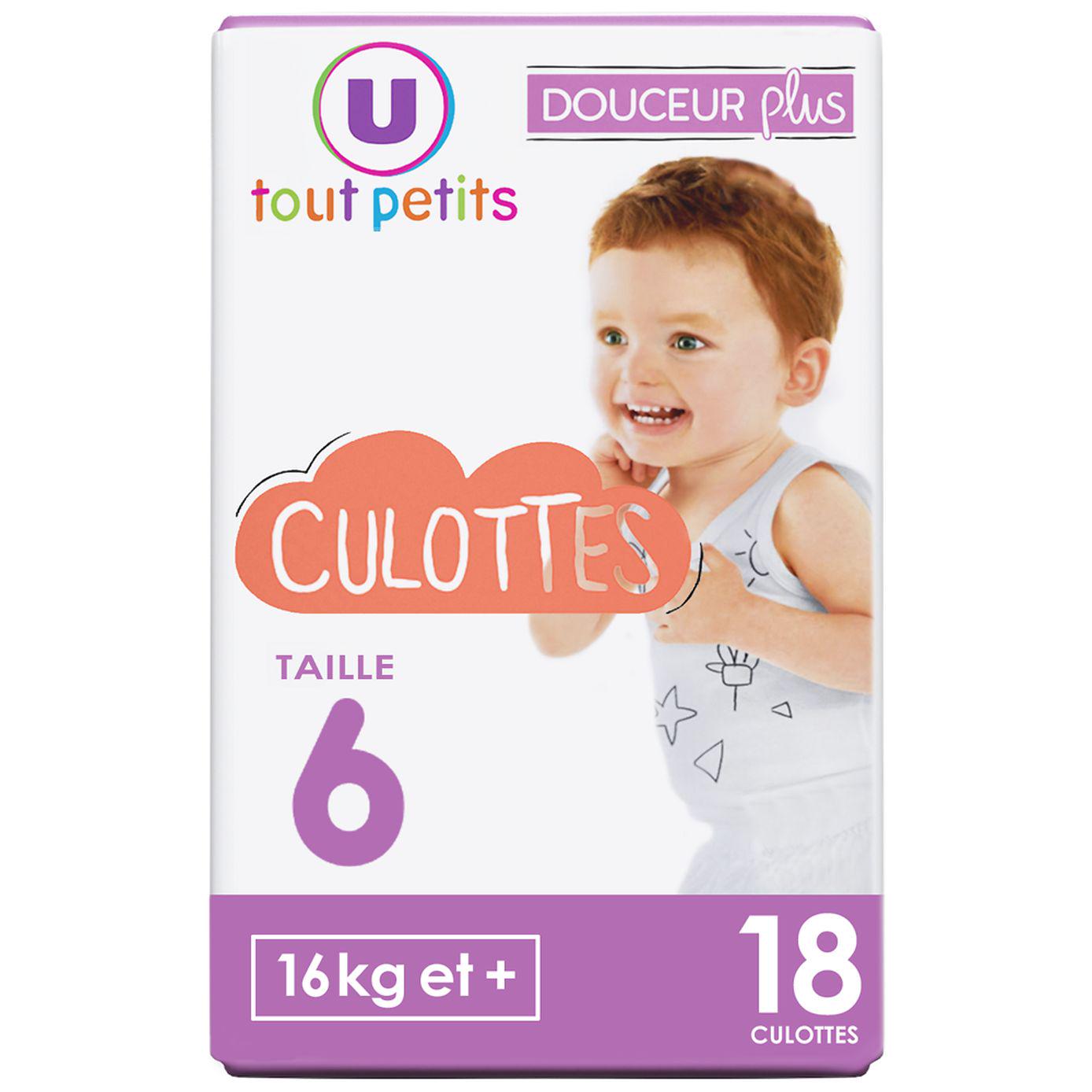 Підгузки-трусики U tout petits Douceur plus 6 16+ кг 18 шт. (14184) - фото 1