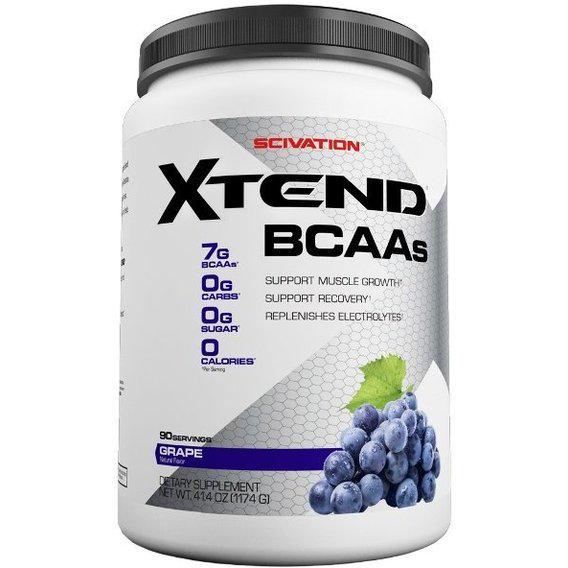 Амінокислота BCAA для спорту Scivation Xtend BCAAs 1174 г 90 порцій Grape