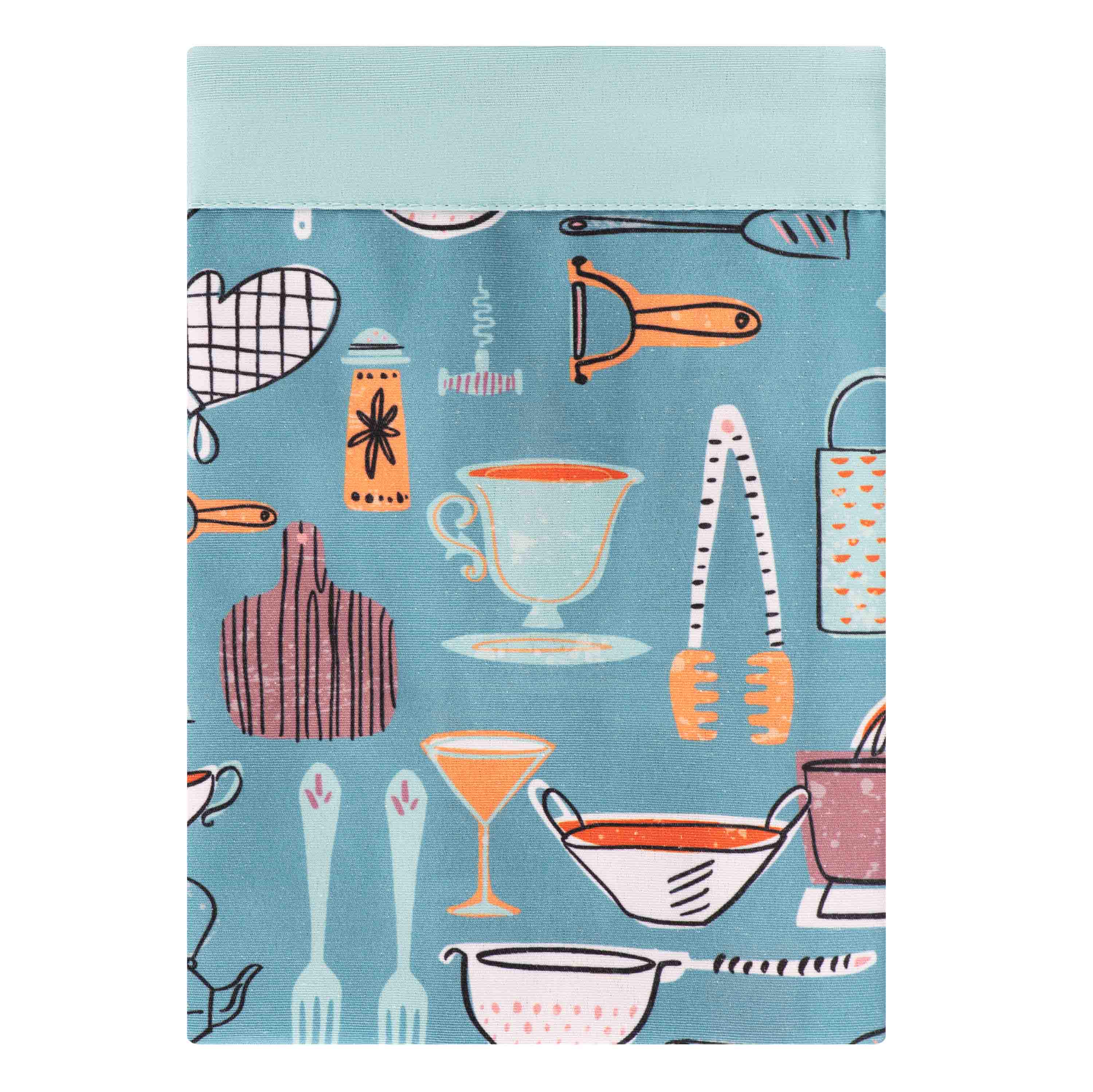 Фартук кухонный Ardesto Cookery 68х80 см Голубой (ART12CK) - фото 5 Фартук кухонный Ardesto Cookery 68х80 см Голубой (ART12CK) - фото 5