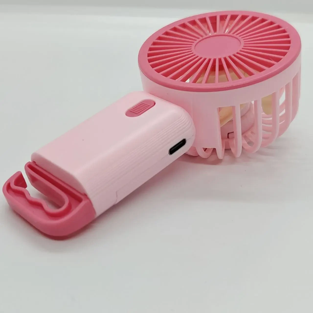 Мини-вентилятор Multi Fan RL-07 USB Розовый (10457) - фото 3